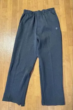 リラックスズボン　グレー系　Mサイズ　高齢者　メンズ　裏地フリース　暖かい
