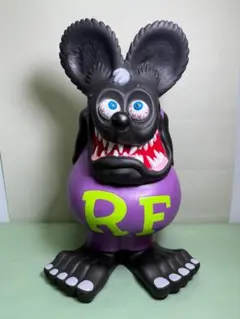 RF モンスター　ラットフィンク　特大フィギュア 楽天市場】ラットフィンク ファンコ ジャンボコインバンク メタリック