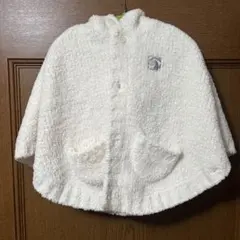 kashwere ポンチョ　白　80cm