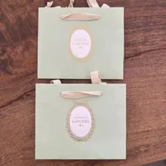 LADUREE★ラデュレ★ショッパー 紙袋 2枚のサムネイル