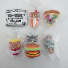 ガチャ　TOM and JERRY もぐもぐかくれんぼ３ 全5種コンプセット