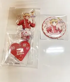 箱根有基 WEBくじ アクスタ缶バッジアートボードセット