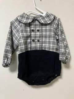 apres les cours ロンパース　80サイズ　男の子ベビー　チェック柄