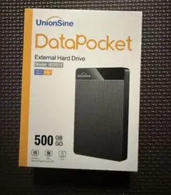 新品未開封　UnionSine DataPocket 500GB セット10台 2026年最新】UnionSine 500GB 外付けの人気アイテム - メルカリ