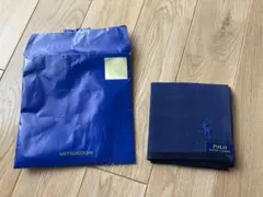 ポロラルフローレン ハンカチ　新品未使用　開封したのみ　自宅保管品　三越購入