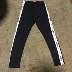 黒 サイドテープ付きパンツ JENNY LOVE 150cmのサムネイル