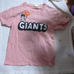 Laundry　GIANTS ロゴ ピンク Tシャツ 半袖