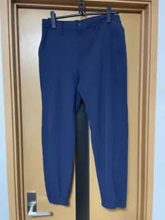 GU ジーユー　ネイビー スリムフィット ストレッチパンツ