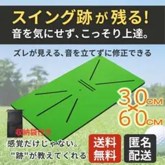ゴルフマット スイング 練習用 軌道確認 素振り アプローチ パター アイアンのサムネイル