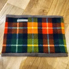 Columbia チェック柄 フリース ネックウォーマー O/S