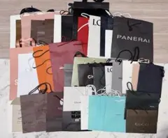 ブランド　ショッパー紙袋　まとめ売り　49枚　ヴィトン/エルメス/ティファニー等