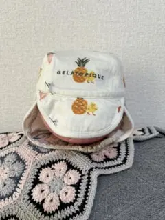 GELATO PIQUE フルーツ柄 ベビー帽子