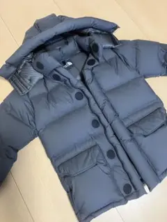 ノースフェイス ダウン グレー
