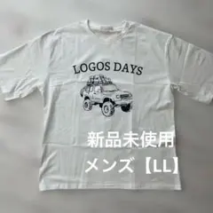 LOGOS DAYS Tシャツ ホワイト LLサイズ　メンズのサムネイル