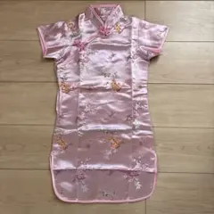 チャイナドレス　チャイナ服　キッズ　110 ピンク