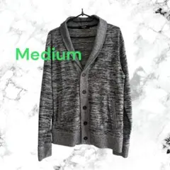 PLUS ONE メンズ カーディガン M グレーのサムネイル