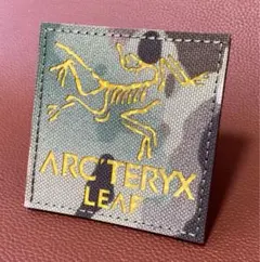 ARC'TERYX LEAF イエローカモフラージュパッチワッペン ベルクロ