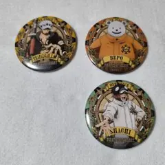 ONE PIECE ワンピース カク バースデー ジュエリー缶バッジ セット