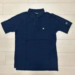 Champion ネイビー ポロシャツ Lサイズ