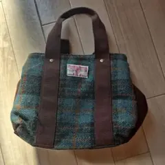 Harris Tweed チェック柄トートバッグのサムネイル