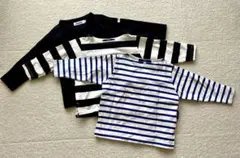 【美品】長袖カットソー 3枚セット 100size（90size）