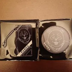 呪術廻戦  MAPPA 原画アクリルキーホルダーコレクション 缶バッジ パンダ