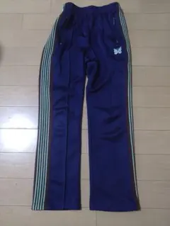 어려움 NEEDLES 트랙 팬츠 네이비 XS