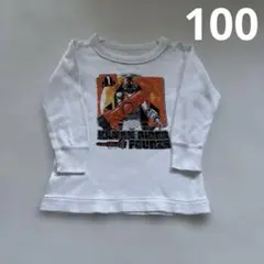 アニメキャラクター長袖Tシャツ 100cm