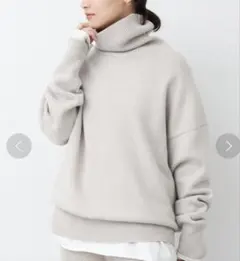 Deuxieme Classe ミドルゲージ タートル　ニット　プラージュ