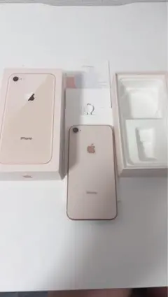 美品Apple iPhone 8 ピンクゴールド 本体　64GB