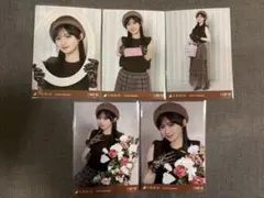 乃木坂46 個別生写真 川﨑桜 バレンタイン 2026 5種コンプ