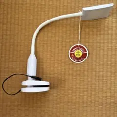 ホワイトデスクライト LED タッチ式調光