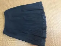 黒のプリーツスカート　プロポーションボディドレッシング　サイズ1