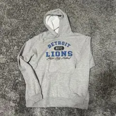 Reebok デトロイトライオンズ パーカー グレー