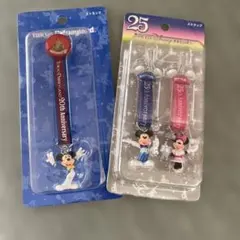 東京ディズニーランド 20周年・25周年ストラップセット