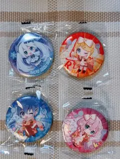 雪ミク2024あそーと　缶バッジ