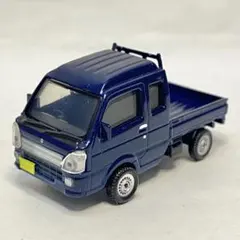 スズキ スーパー キャリィ ガチャ 1/64 軽トラ 模型 ミニカー ネイビーのサムネイル