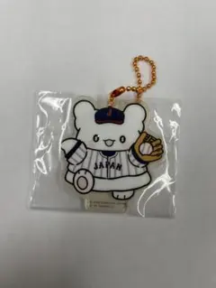 タイトーくじ　侍ジャパン×サンリオ　はなまるおばけ　アクリルキーホルダー