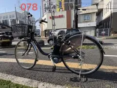013中古 Panasonic電動アシスト自転車 16Ah 大阪 - メルカリ