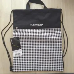 DUNLOP DTC-2463 バッグ ブラック×ブラック 30.5×39cm