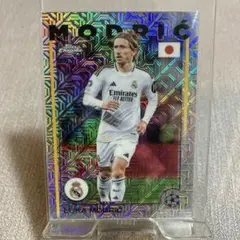 2025 Topps Chrome UEFA モドリッチ MOJOリフ