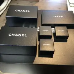 箱です！　シャネルの箱６個　値下げ終了