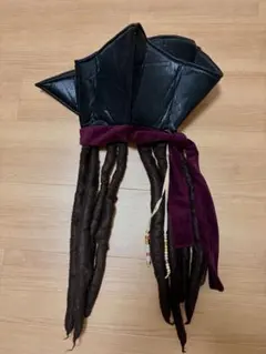 パイレーツ・オブ・カリビアン　ジャック・スパロウ　コスプレウィッグ付帽子のサムネイル