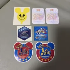 ディズニーリゾート　非売品ステッカー　7枚