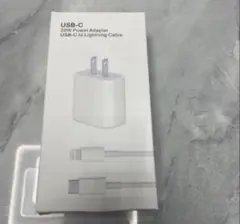 【新品】iPhone充電器 20W 急速充電器 & ライトニングケーブル セット