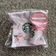 スターバックス ミニカップ 小物入れ 巾着袋 ギフトフラワーのサムネイル
