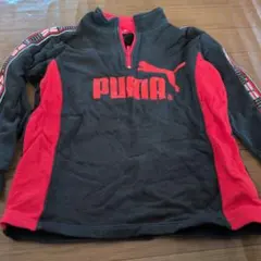 PUMAハーフジップスウェット
