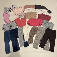 おんなのこ 子供服 90サイズ こどもふく パジャマ 冬服 長袖 まとめ売り