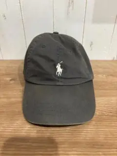 ポロ・ラルフ・ローレン チャコールグレーキャップ