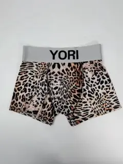 YORI ヒョウ柄 ボクサーショーツ Mサイズ